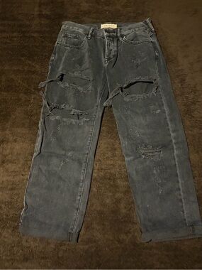 PacSun Super Distressed Boyfriend Jeans